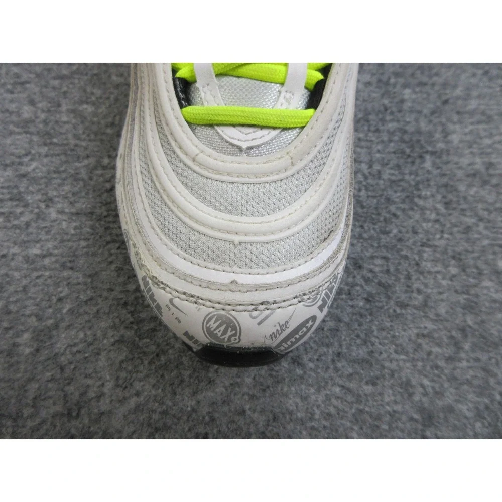 Nike Air Max 97 Reflective Logos Shoes Size 6.5Y‎ Womens 8 921522-108 Sneakers